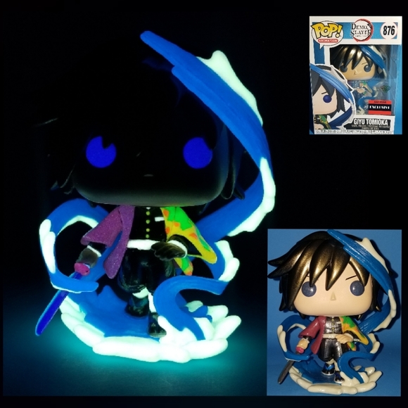 Funko Other Funko Pop Glow Metallic Colorshift Giyu Tomioka Demon
